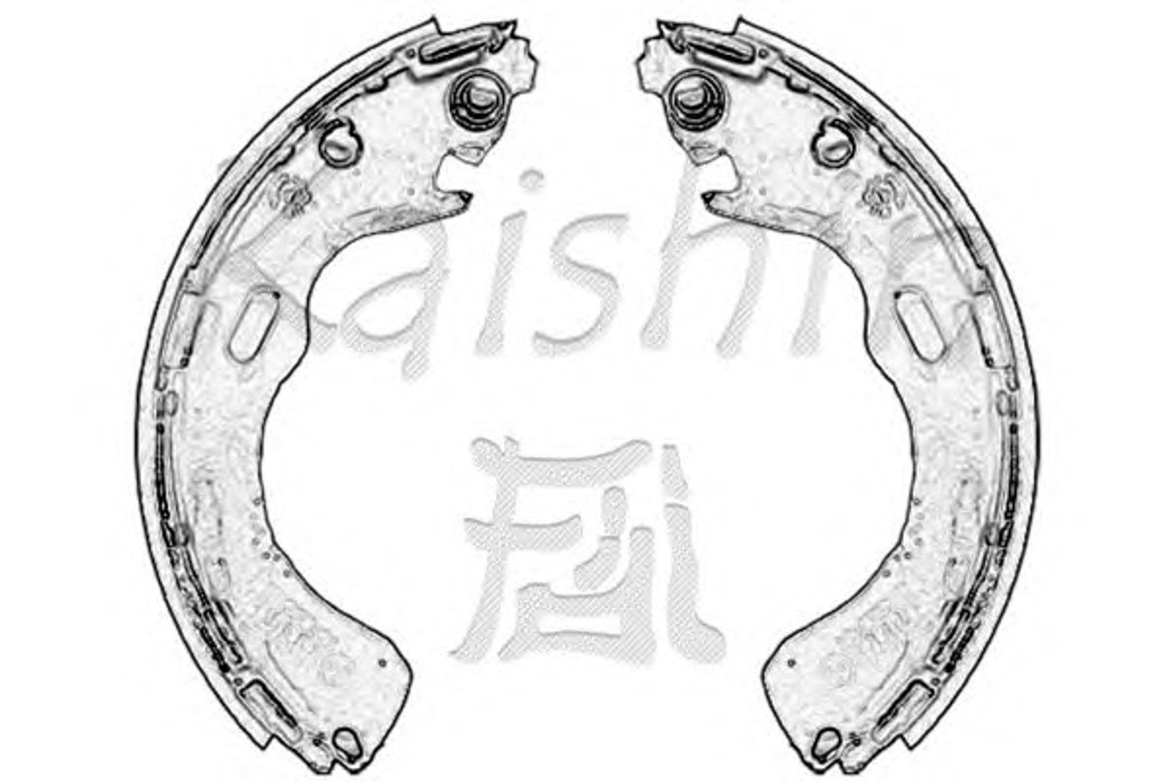 Колодки тормозные KAISHIN K3382