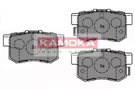 Колодки тормозные дисковые KAMOKA JQ1018538