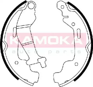 Комплект тормозных колодок KAMOKA JQ202043