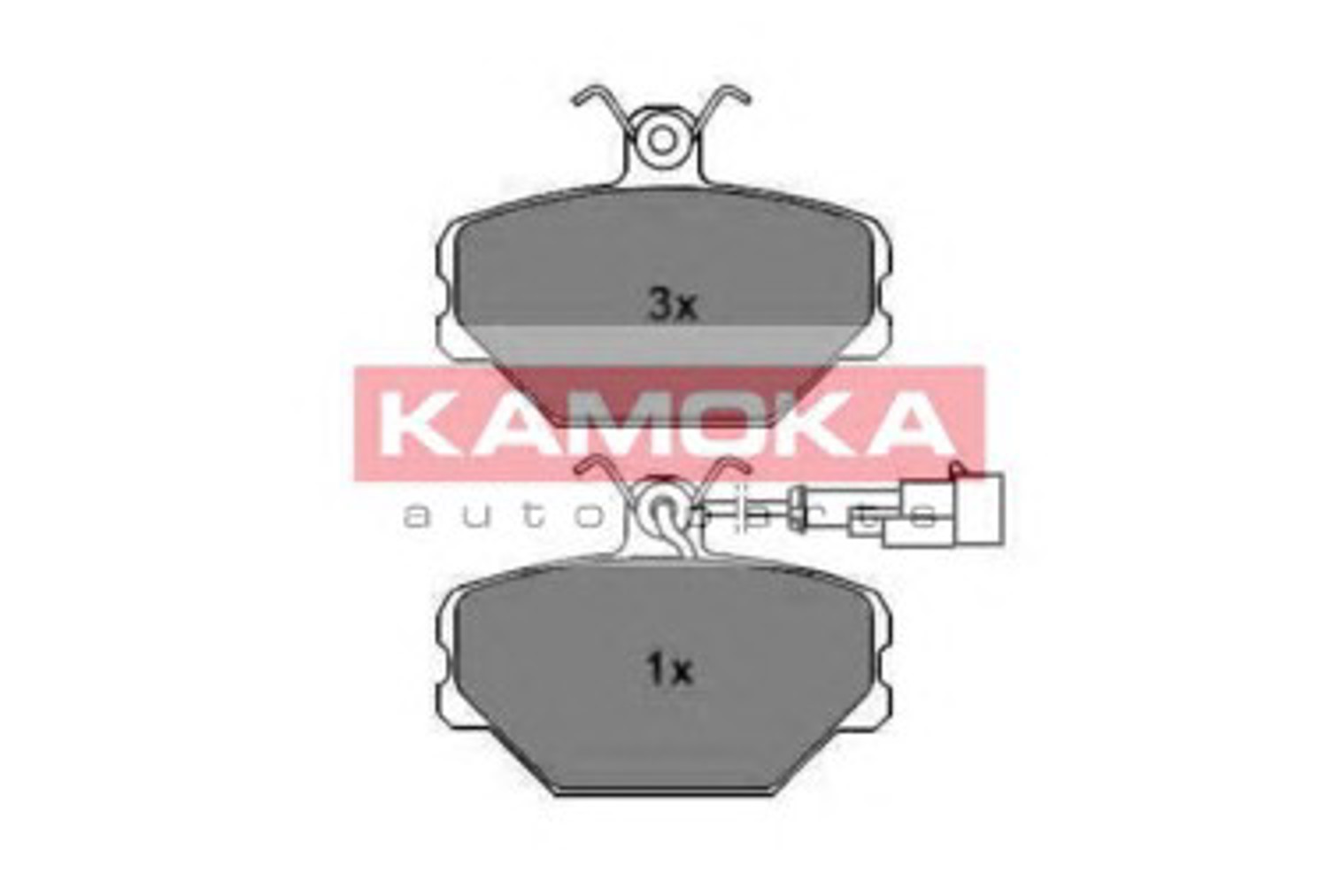 JQ1011048 KAMOKA Колодки тормозные дисковые