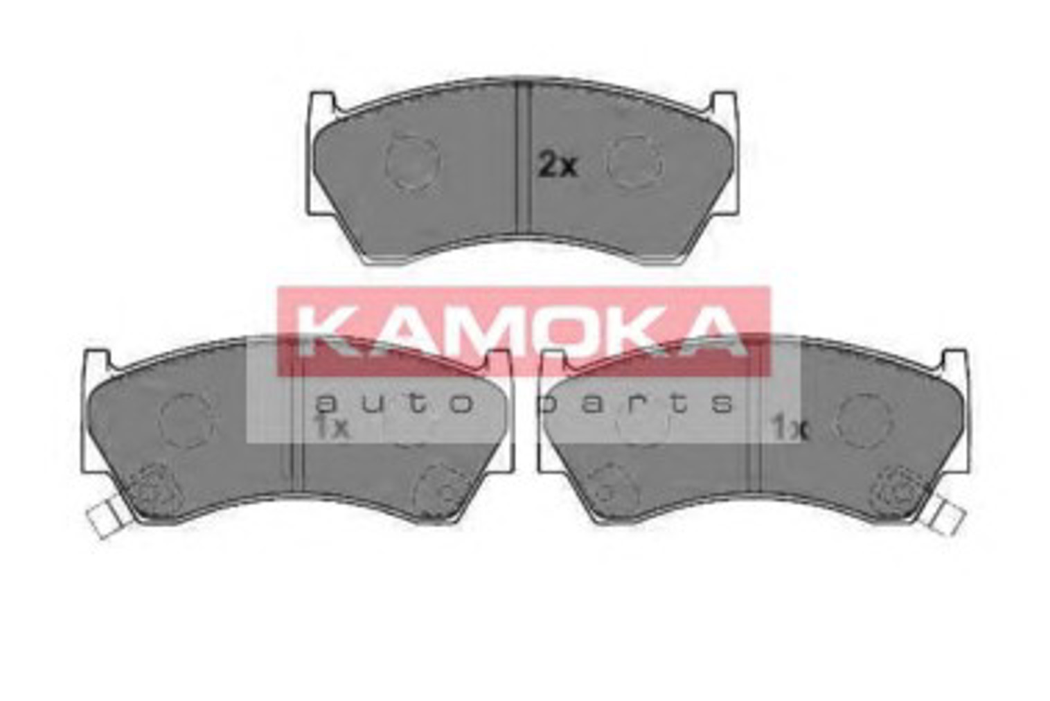 Колодки тормозные дисковые KAMOKA JQ1012182