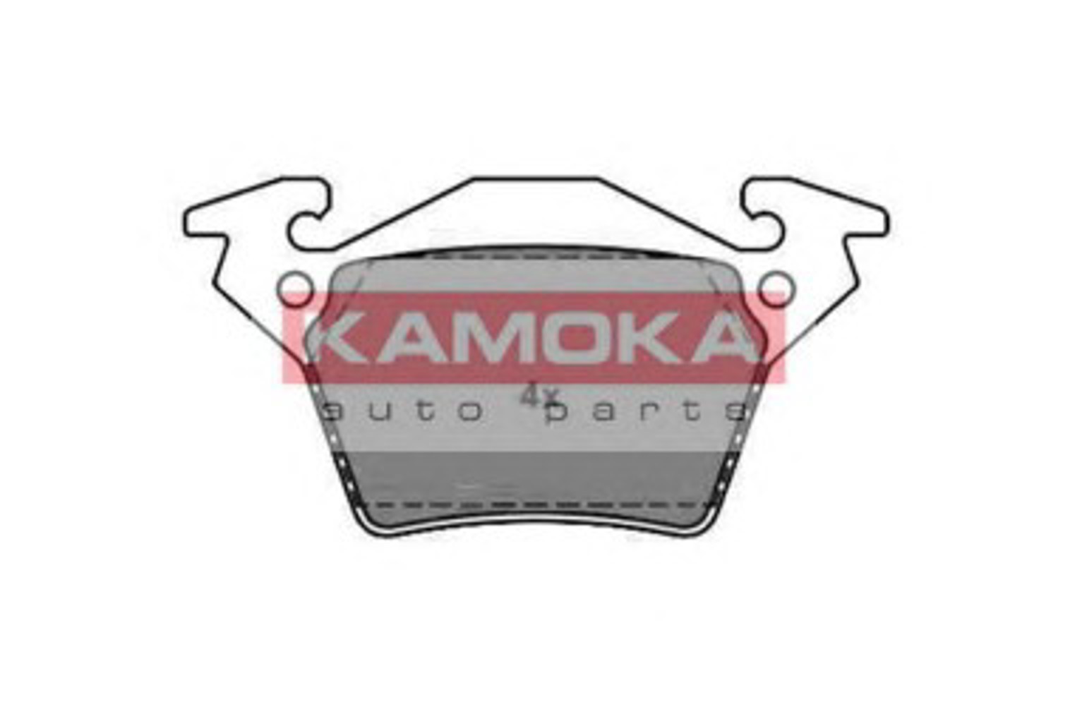 JQ1012610 KAMOKA Колодки тормозные дисковые комплект