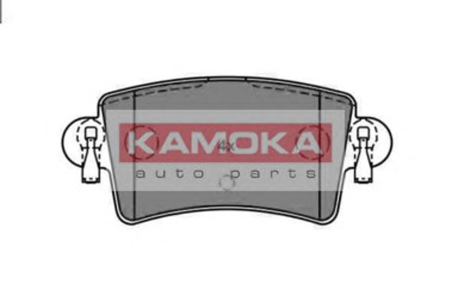Колодки тормозные дисковые KAMOKA JQ1012906