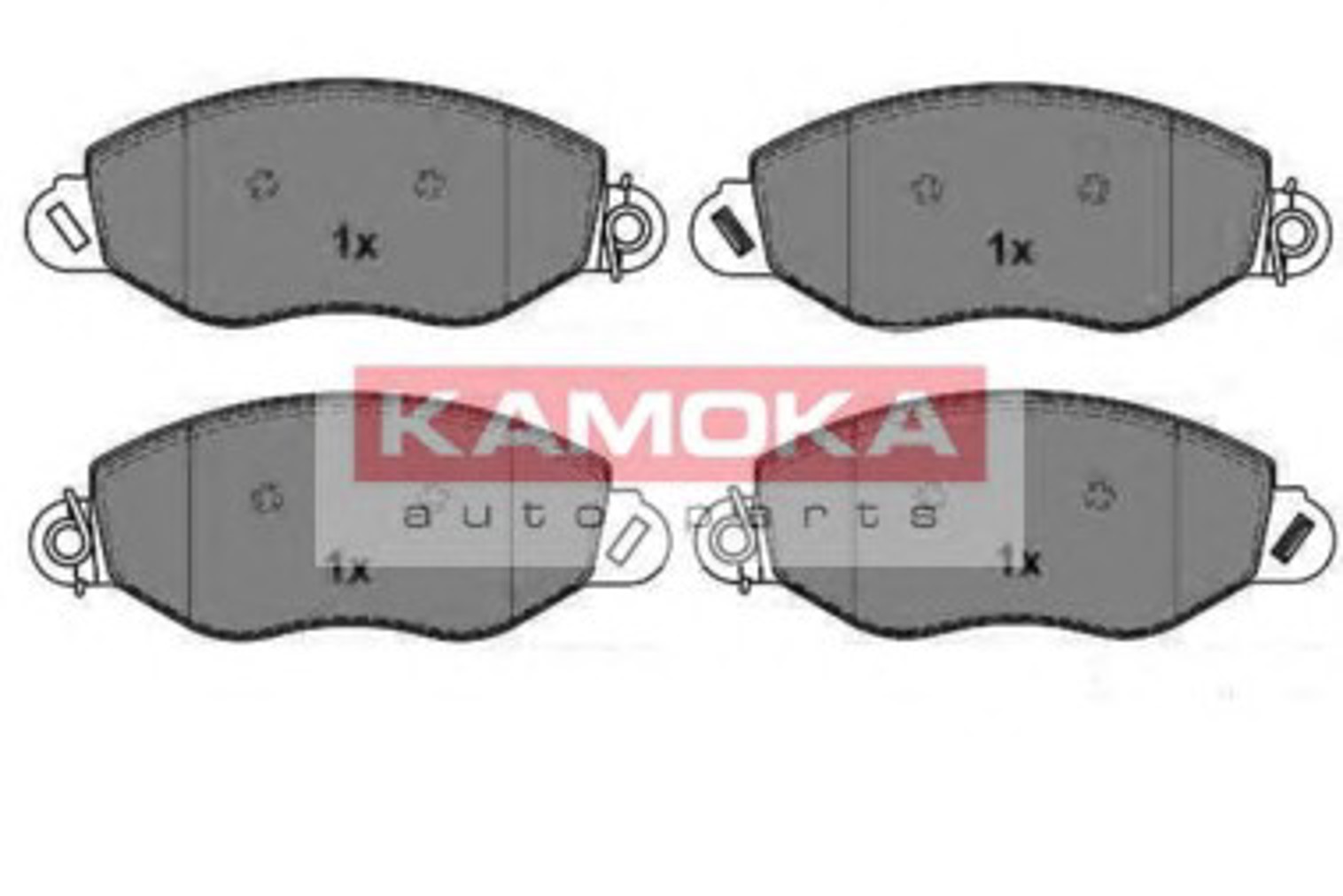 Колодки тормозные дисковые KAMOKA JQ1012922