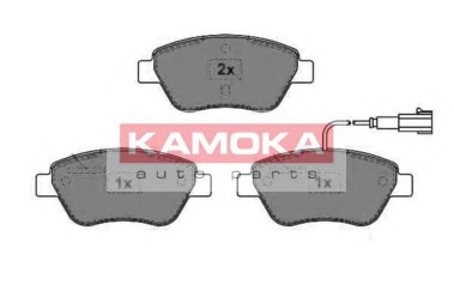 Колодки тормозные дисковые KAMOKA JQ1012932