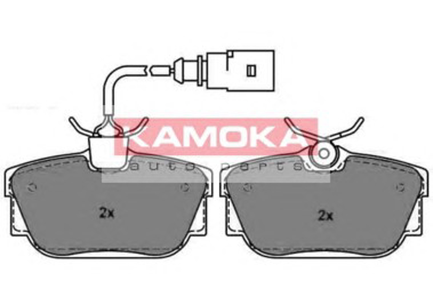 JQ1012964 KAMOKA Колодки тормозные дисковые