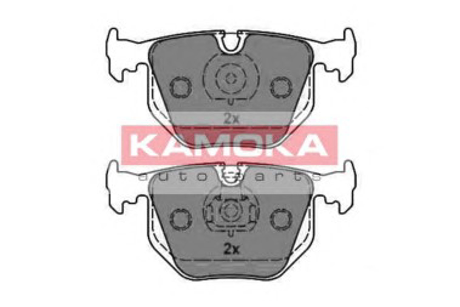 Колодки тормозные дисковые KAMOKA JQ1012966