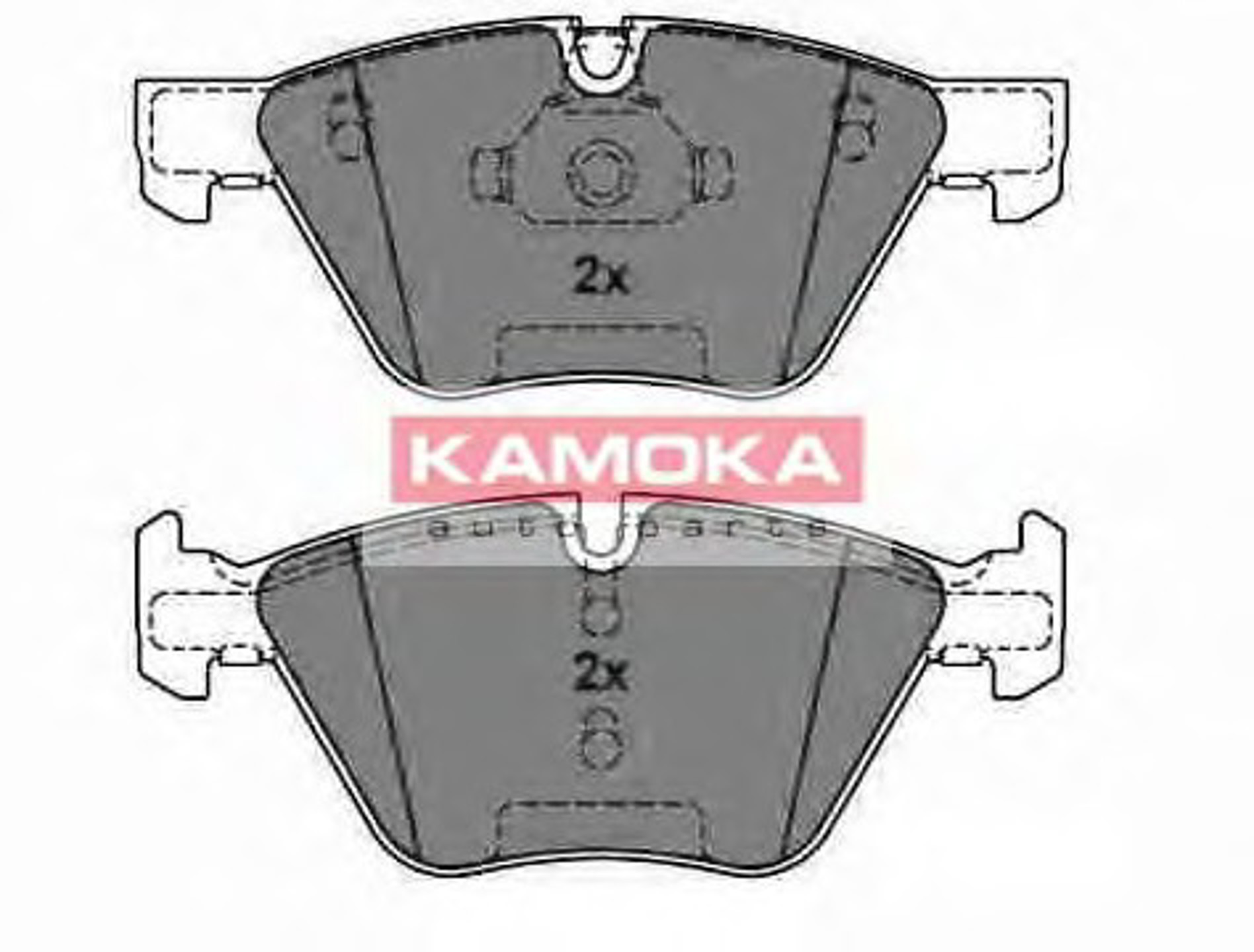 Колодки тормозные дисковые комплект KAMOKA JQ1013546
