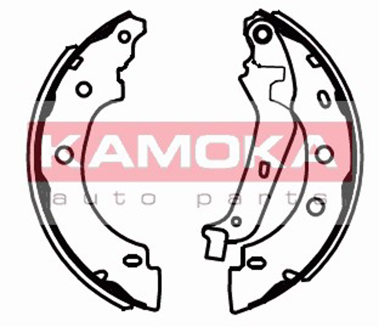 Колодки тормозные барабанные KAMOKA JQ202016