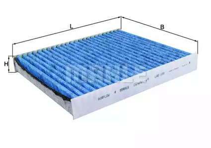 Фильтр салонный CareMetix® MAHLE/KNECHT LAO 120