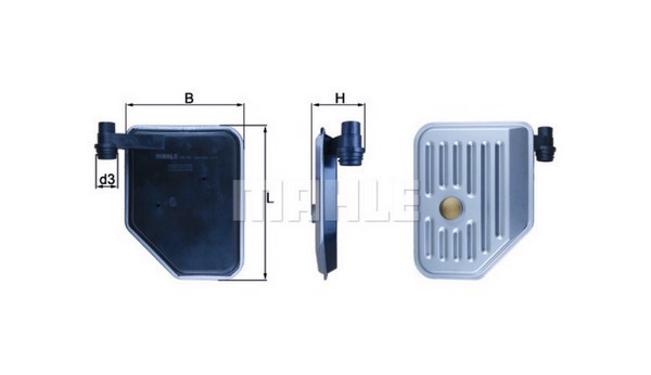 Гидровлический фильтр АКПП MAHLE/KNECHT HX156