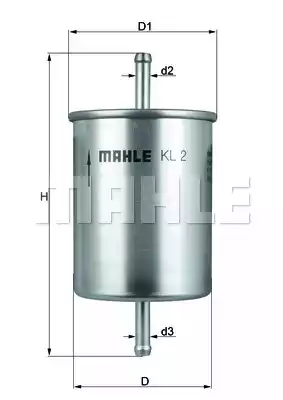 KL2 KNECHT Топливный фильтр