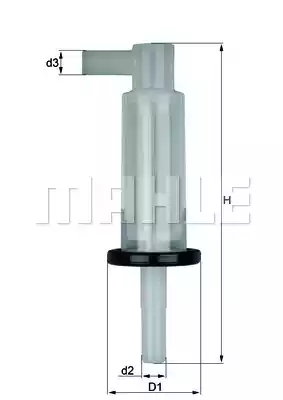 Фильтр топливный MAHLE/KNECHT KL33oF