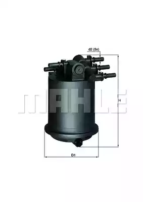 KL414 MAHLE/KNECHT Фильтр топливный погружной