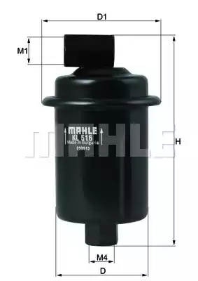 Фильтр топливный MAHLE/KNECHT KL516