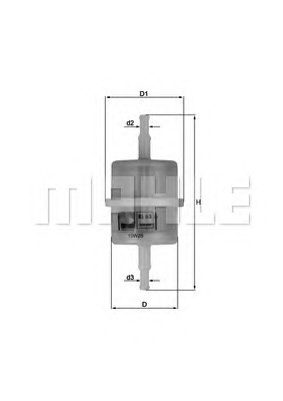 KL63 KNECHT Фильтр топливный