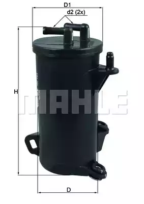 Фильтр топливный MAHLE/KNECHT KL764D