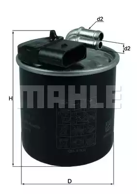 Фильтр топливный погружной MAHLE/KNECHT KL914