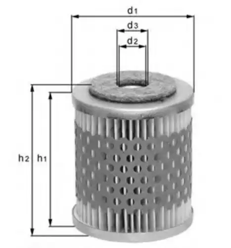 KX1 KNECHT Фильтр топливный