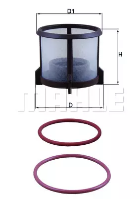 KX72D2 KNECHT Фильтр топливный