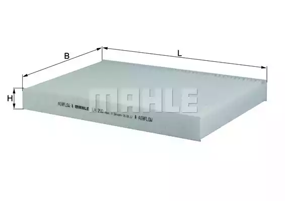 Салонный фильтр MAHLE/KNECHT LA290