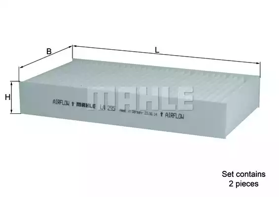 Фильтр воздух во внутренном пространстве