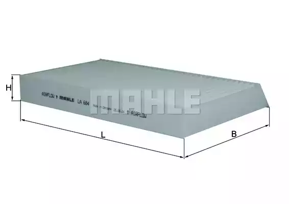 Салонный фильтр MAHLE/KNECHT LA684