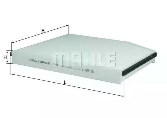 Салонный фильтр MAHLE/KNECHT LA947