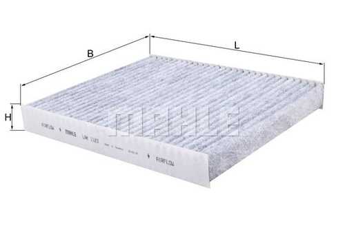 Салонный фильтр MAHLE/KNECHT LAK1123