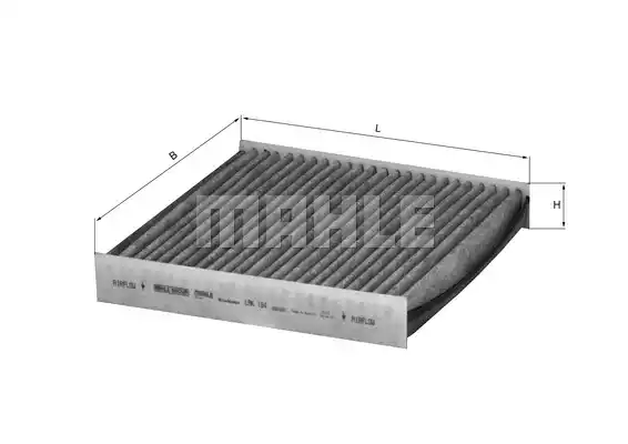 LAK184 MAHLE/KNECHT Фильтр салона