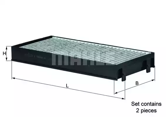 Салонный фильтр MAHLE/KNECHT LAK221/S