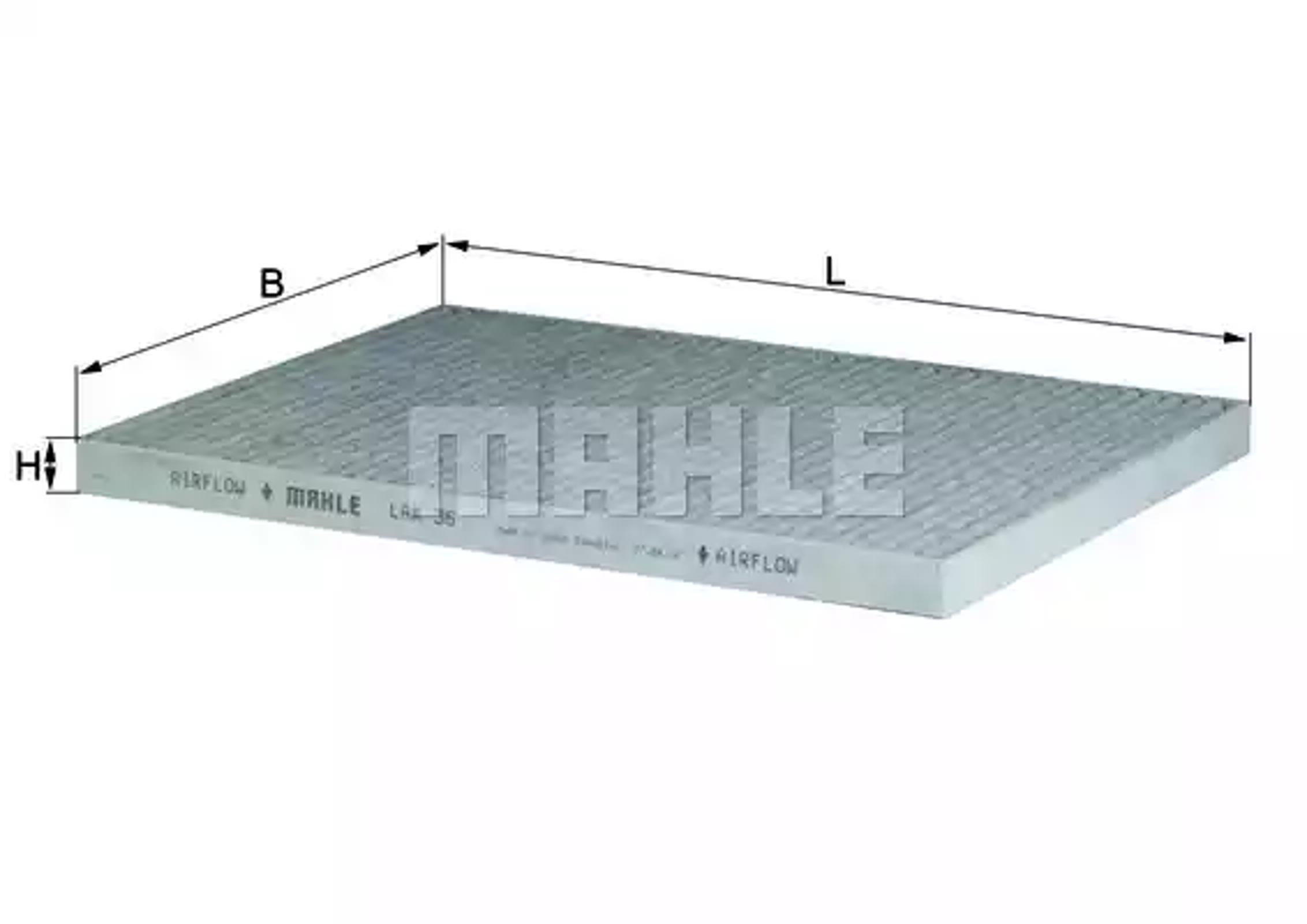 Фильтр салона MAHLE/KNECHT LAK36