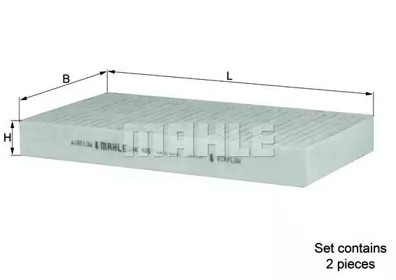 Салонный фильтр MAHLE/KNECHT LAK426/S
