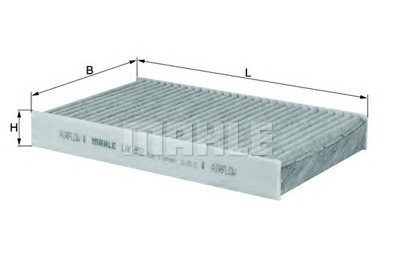 Салонный фильтр MAHLE/KNECHT LAK852