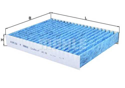 Фильтр салона MAHLE/KNECHT LAO169
