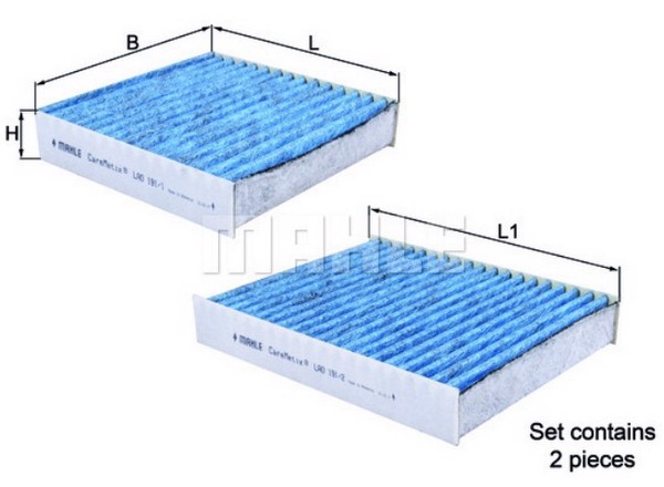 Фильтр салонный CareMetix® MAHLE/KNECHT LAO191/S