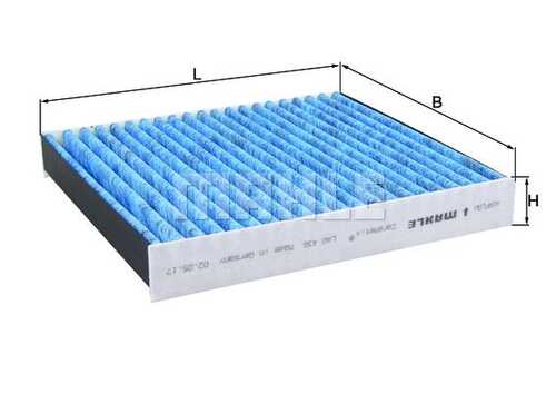 Фильтр, воздух во внутренном пространстве MAHLE/KNECHT LAO436