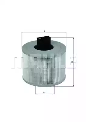 Воздушный фильтр MAHLE/KNECHT LX1035