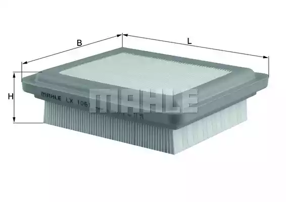 Воздушный фильтр MAHLE/KNECHT LX1061
