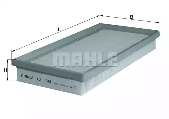 Воздушный фильтр MAHLE/KNECHT LX1143