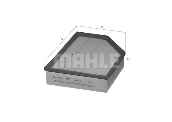 Воздушный фильтр MAHLE/KNECHT LX1219