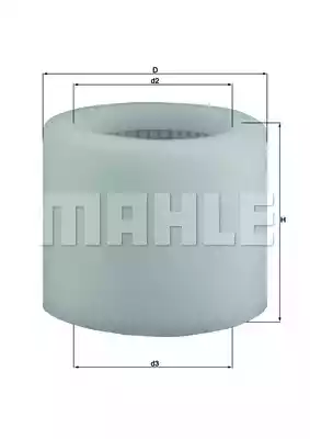 Воздушный фильтр MAHLE/KNECHT LX123