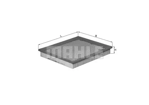 LX1272 MAHLE/KNECHT Воздушный фильтр