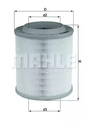Воздушный фильтр MAHLE/KNECHT LX1275