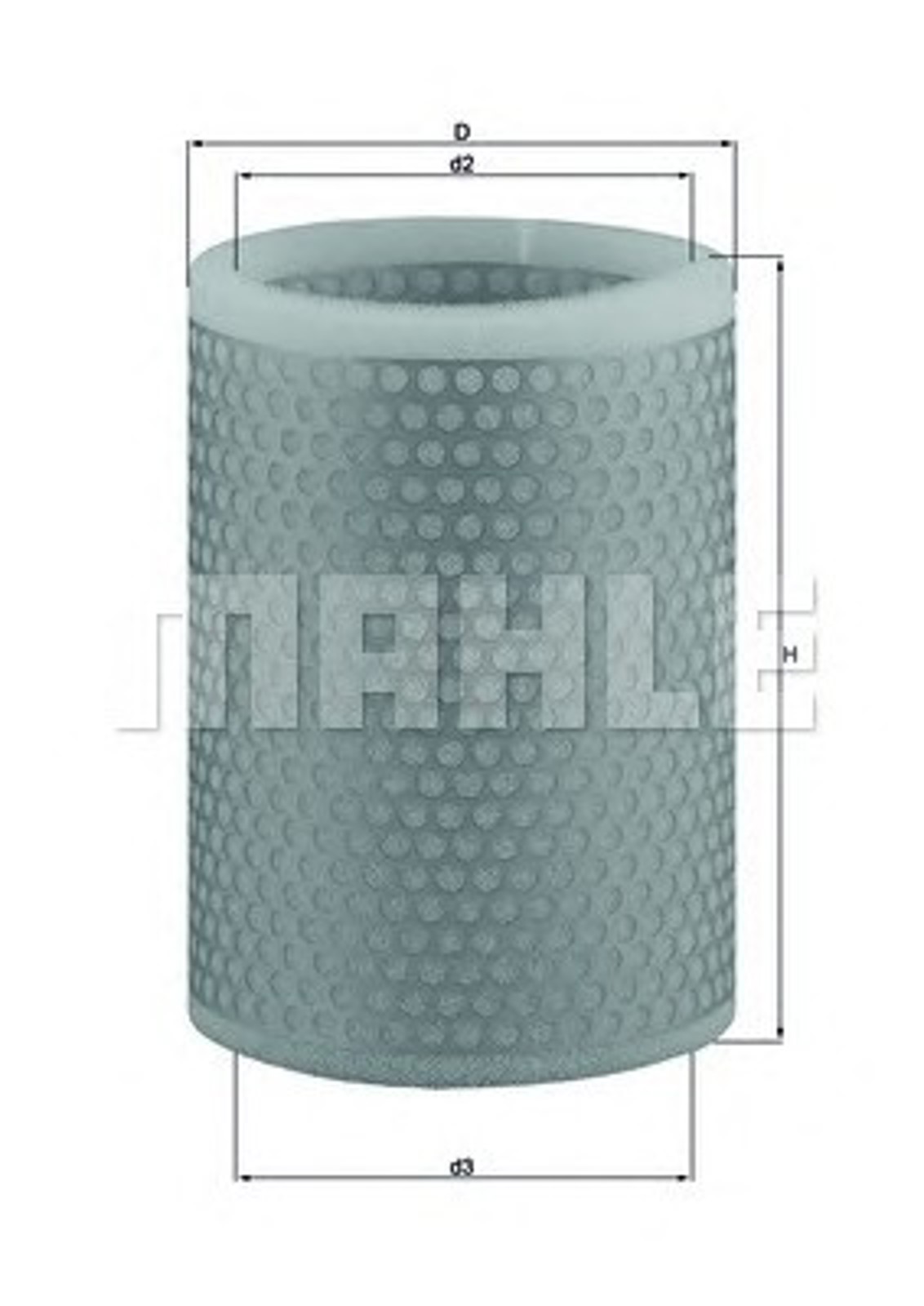 Lx136 mahle фильтр воздушный MAHLE/KNECHT LX 136