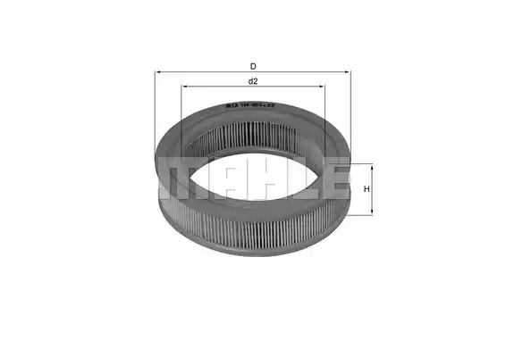 Фильтр воздушный MAHLE/KNECHT LX144