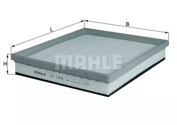 Воздушный фильтр MAHLE/KNECHT LX1474