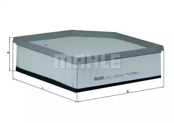 Воздушный фильтр MAHLE/KNECHT LX1607/1