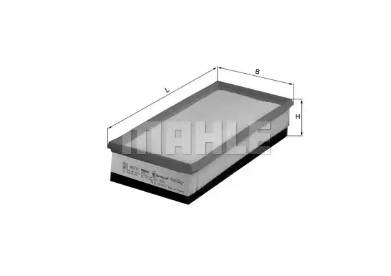 LX1610 MAHLE/KNECHT Фильтр воздушный