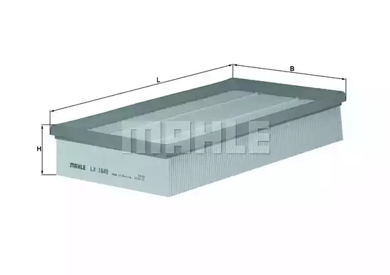 Воздушный фильтр MAHLE/KNECHT LX1649